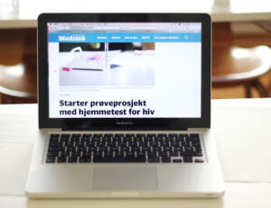 Dagens Medisin Selvtest Faksimile